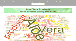 Desktop Screenshot of aloevera-online.com