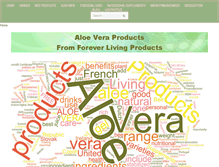 Tablet Screenshot of aloevera-online.com